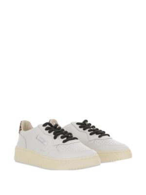 baskets Medalist à motif léopard