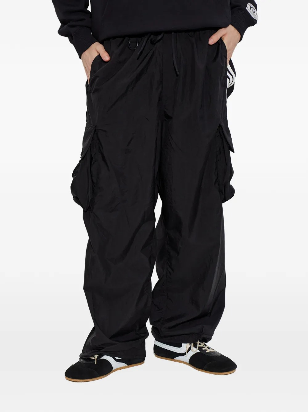 PANTALON CARGO 3 BANDES Y-3 NYLON WIRED – Image 4
