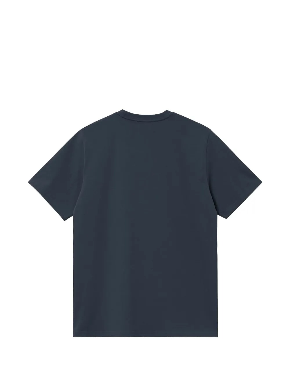 Carhartt WIP American Script cotton navy blue t-shirt - Image 2