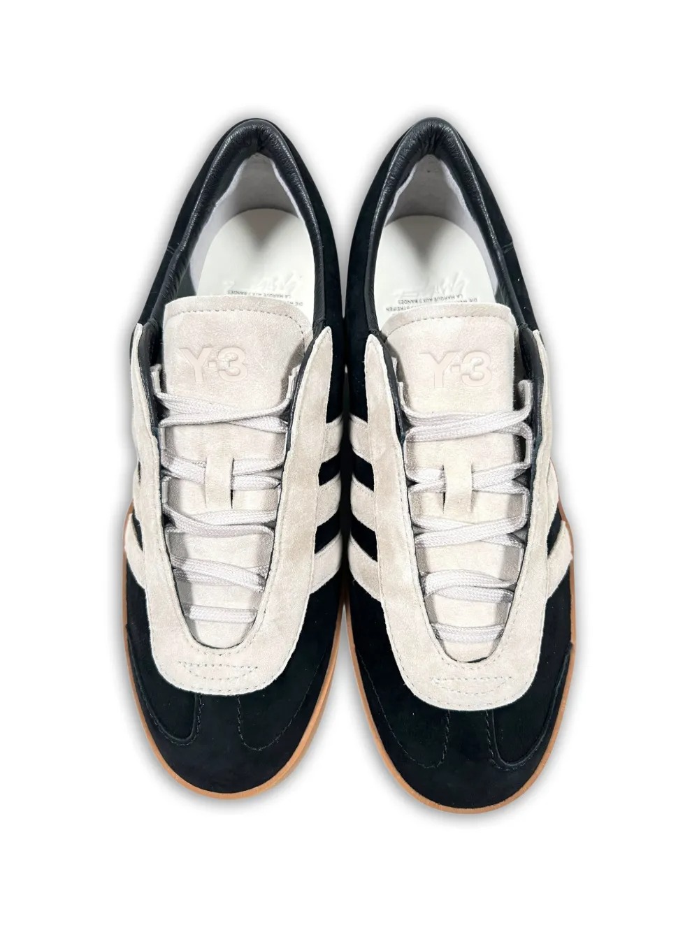 Basket adidas Y-3 Gazelle en Daim Noir – Image 4