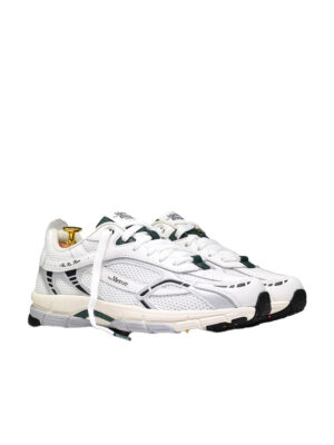 Mercer Re-Run recycled mesh sneakers, white/green, men’s