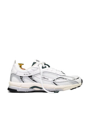 Mercer Re-Run recycled mesh sneakers, white/green, men’s
