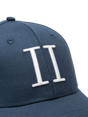Les Deux Baseball Cap, Cotton, Dark Navy/White