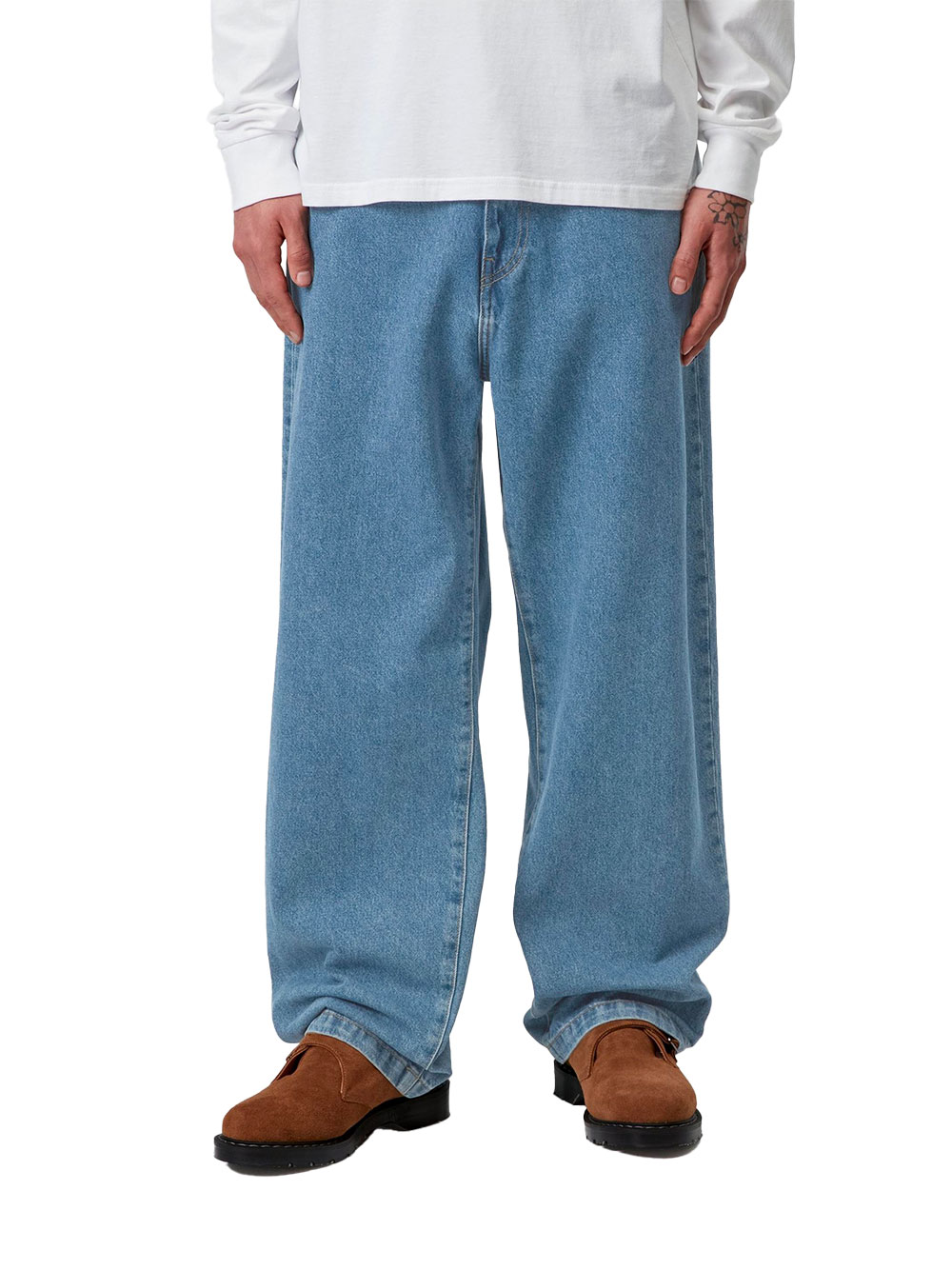 Jean Carhartt Landon Coton Bleu – Image 3