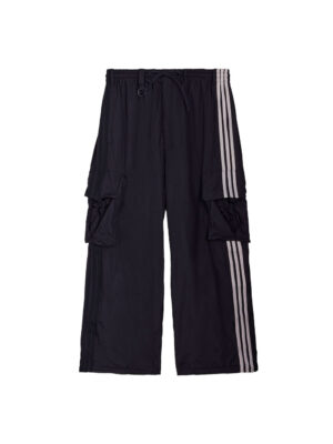 3-Stripes Y-3 Cargo Pants, Nylon Wired Polyamide, Black