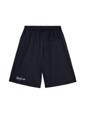 Y-3 Logo Shorts, Black Polyester