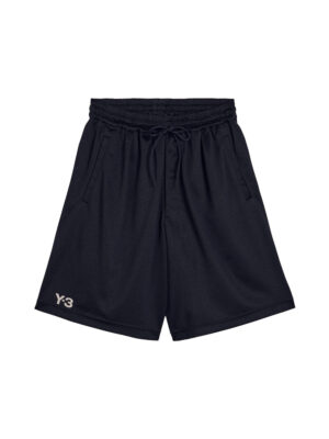 Y-3 Logo Shorts, Black Polyester