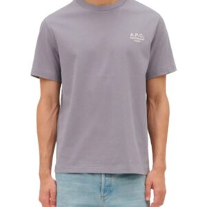 T-shirt A.P.C Standard Rue Madame Coton Violet