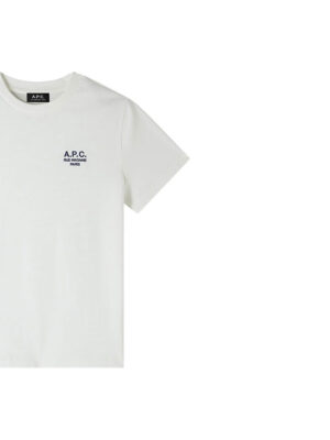 T-shirt A.P.C Standard Rue Madame Coton Blanc