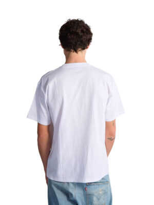 Kisses Stencil T-shirt White Cotton