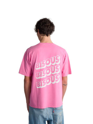 Kisses Sonics T-shirt, Light Pink Cotton