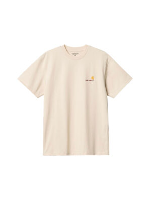 Carhartt WIP American Script Cotton Natural T-shirt