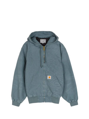 Vestes detroit coton carhartt bleu