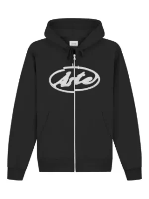 hoodie zippé à logo Arte
