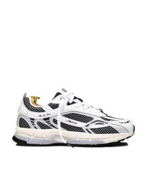 Mercer Re-Run men’s white/black recycled mesh sneakers