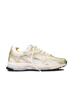 Mercer Re-Run gold recycled mesh women’s sneakers
