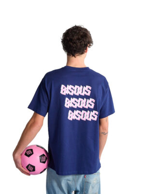 Kisses T-shirt x3 Cotton Navy