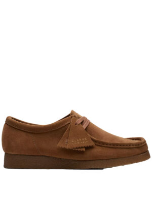 Chaussures Clarks Wallabee Suède Cola Homme