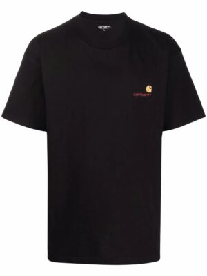 T-shirt Carhartt WIP American Script noir
