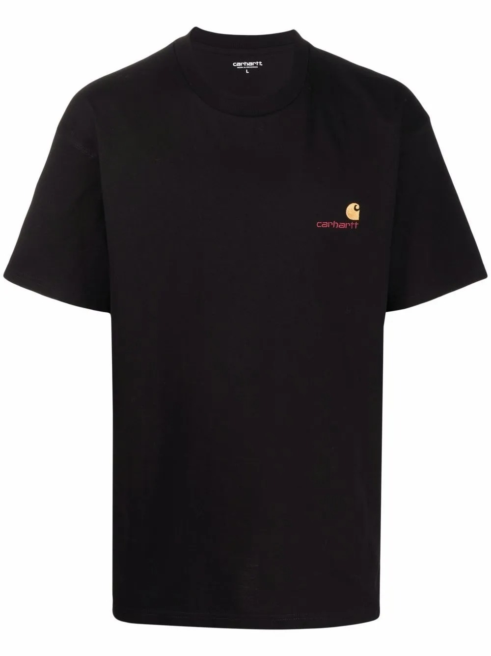 T-shirt Carhartt WIP American Script noir