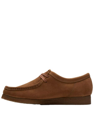 Chaussures Clarks Wallabee Suède Cola Homme