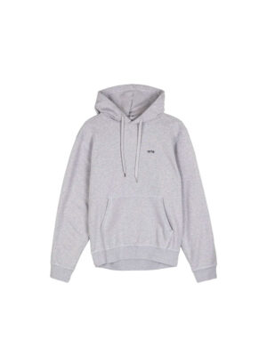 Sweat à capuche Arte gris en coton avec affiche au dos