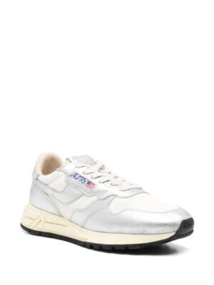 Basket Autry Reelwind Argenté Femme