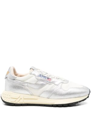 Basket Autry Reelwind Argenté Femme