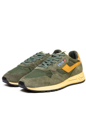 Basket Autry Reelwind Kaki/Or Homme