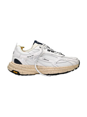 Baskets Mercer Re-Run Vibram Maille Recyclés Blanc Homme