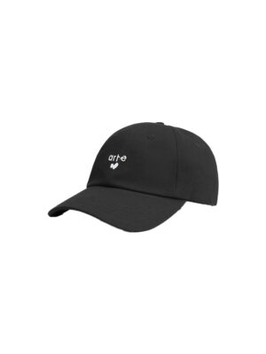 Casquette Arte Antwerp Heart Logo Cap coton noir