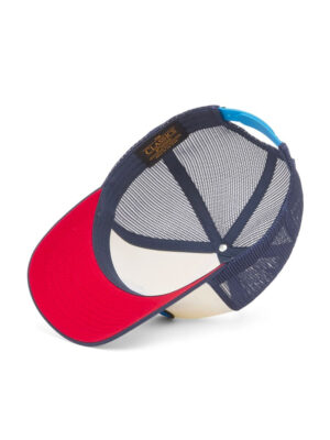 Jonsen Island Trucker Cap Double J Cotton Navy