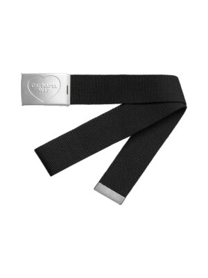 Ceinture Carhartt WIP Heart noire