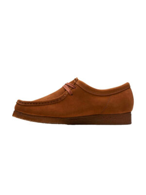 Chaussures Clarks Wallabee Suède Cola Homme