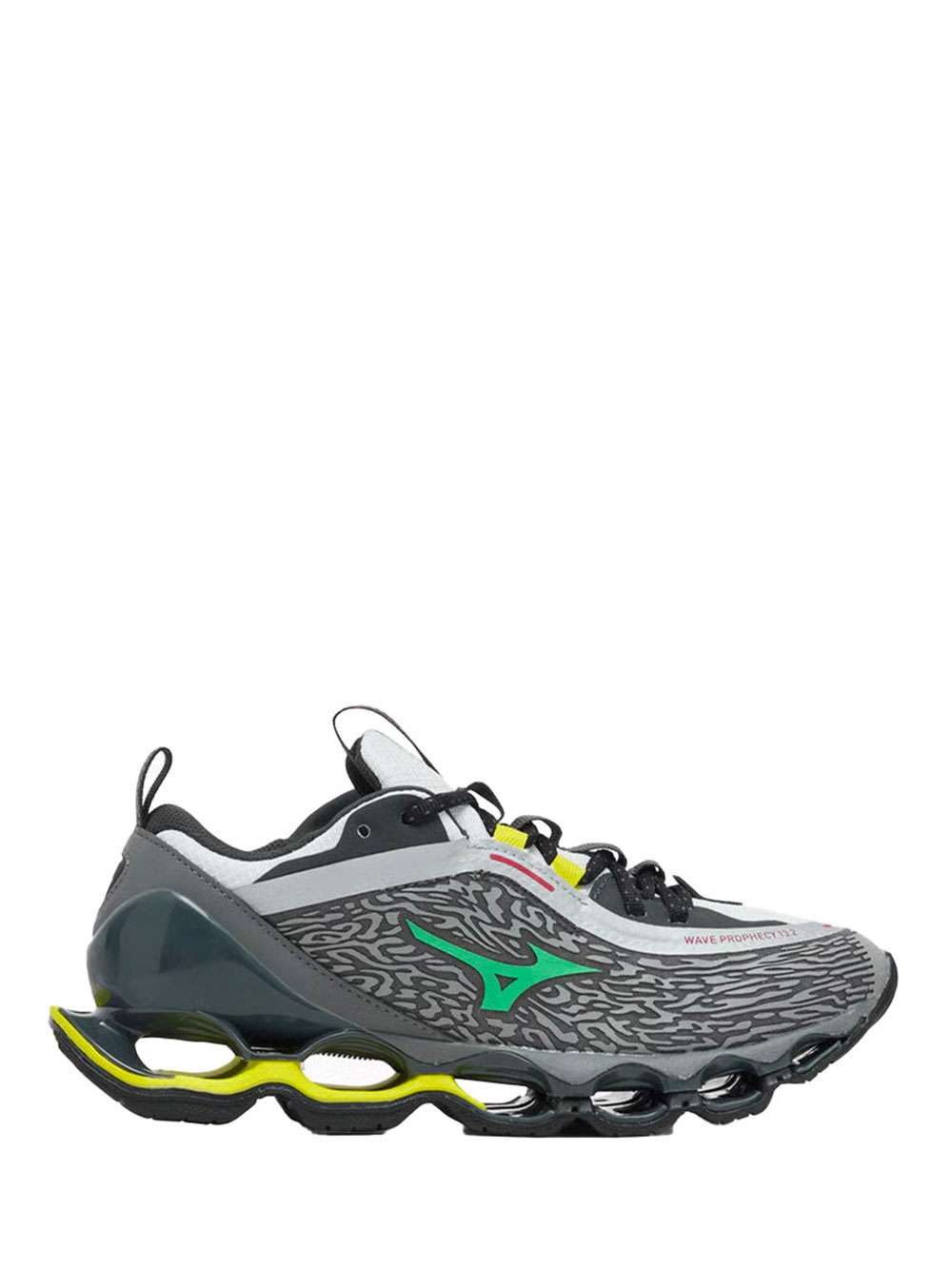 Baskets Mizuno Wave Prophecy 13.2 Gris Vert Homme