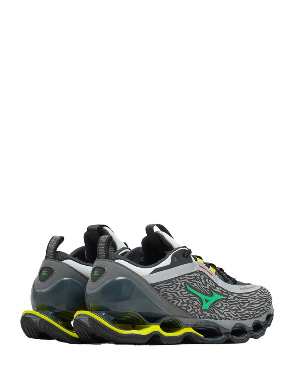 Baskets Mizuno Wave Prophecy 13.2 Gris Vert Homme – Image 3
