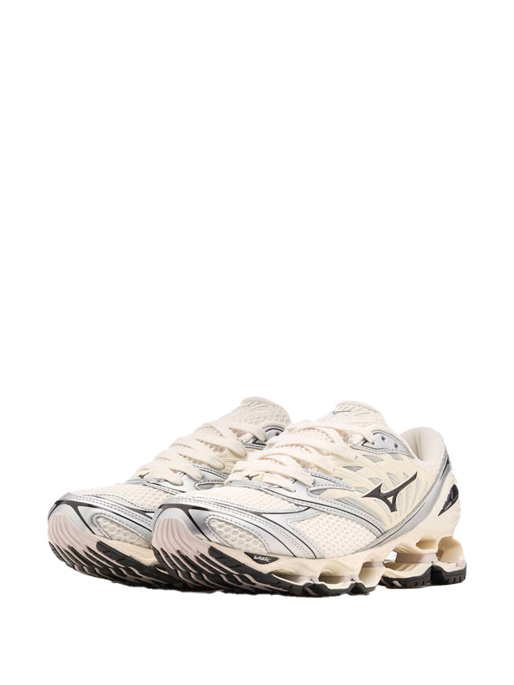 Baskets Mizuno Wave Prophecy LS Blanc Argent Homme – Image 2