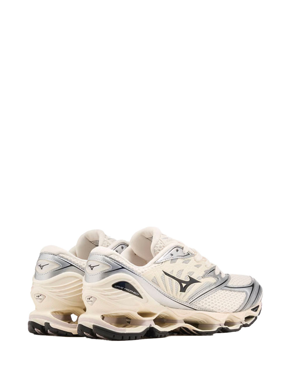 Baskets Mizuno Wave Prophecy LS Blanc Argent Homme – Image 3