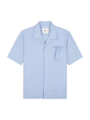 Chemise Arte Fold Pocket Coton Bleu