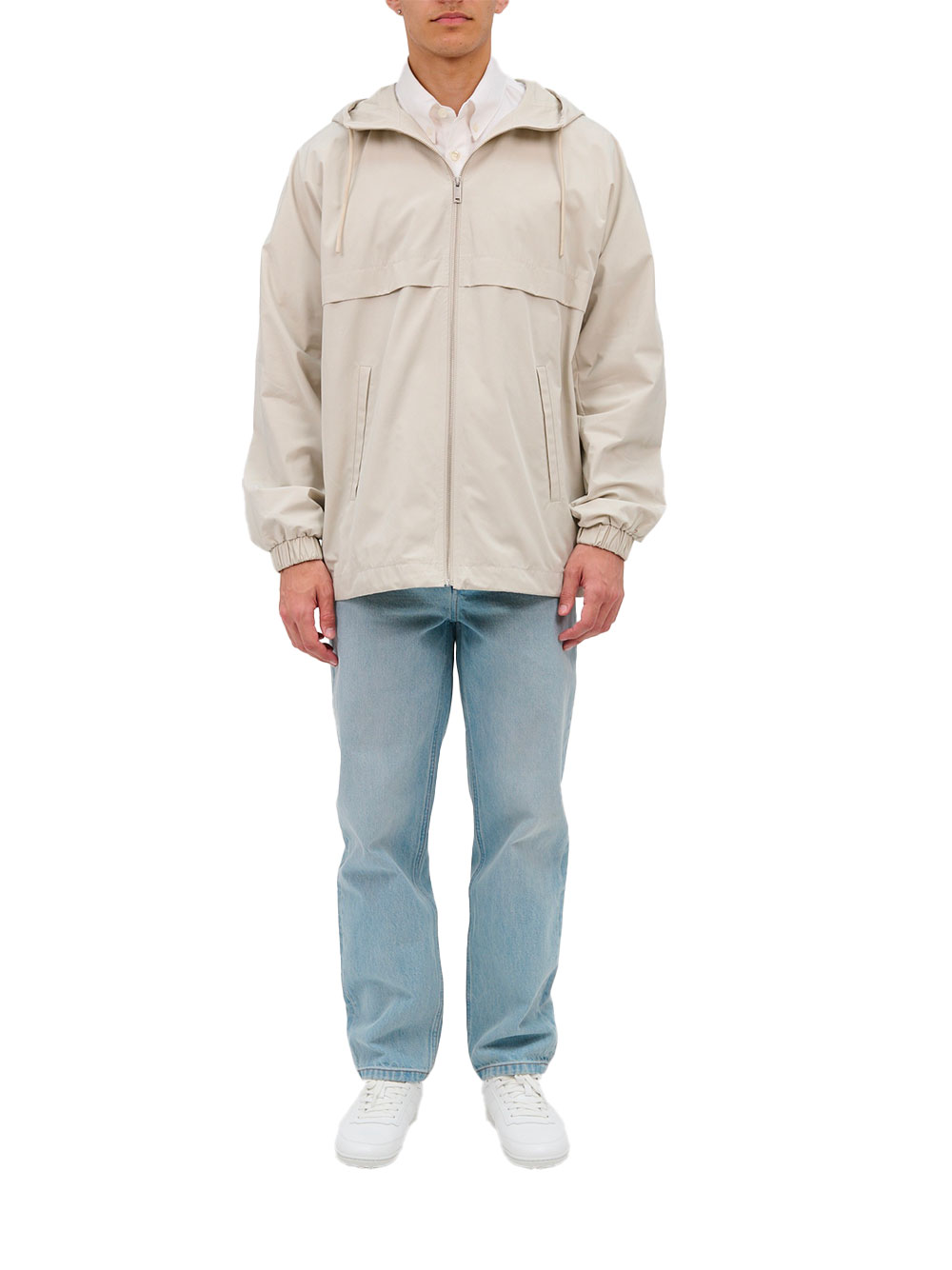 Coupe-Vent A.P.C. Polyester/Coton Chalk – Image 2