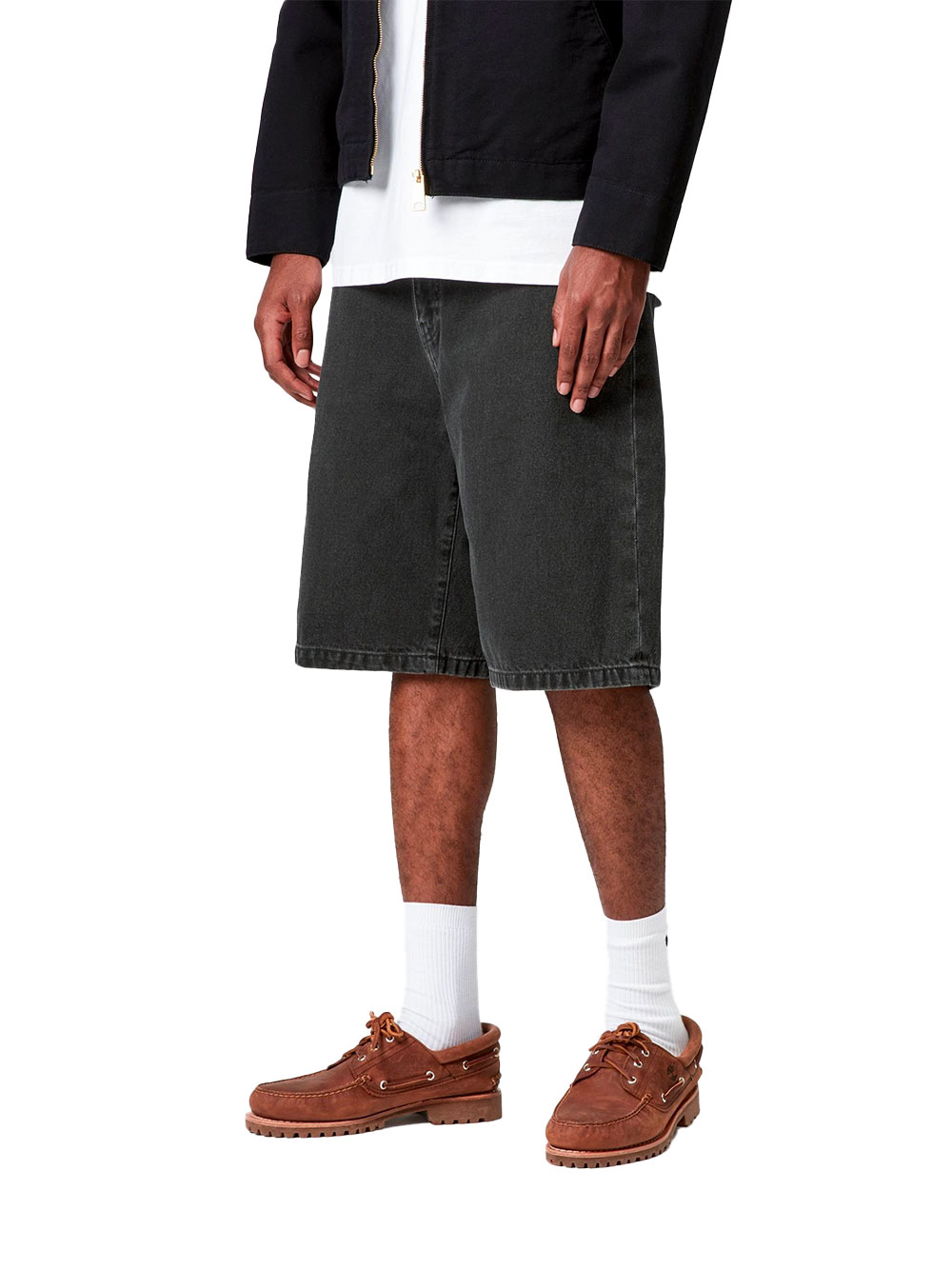 Short Carhartt WIP Landon Black Homme – Image 3