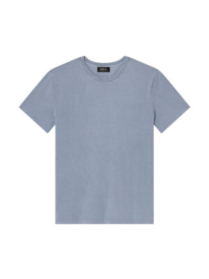 T-shirt A.P.C. Printemps 26 Coton Bleu