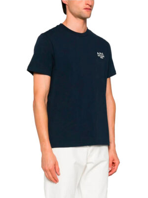 T-shirt A.P.C. Standard Rue Madame Coton bleu