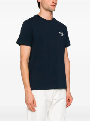 T-shirt A.P.C. Standard Rue Madame Coton bleu
