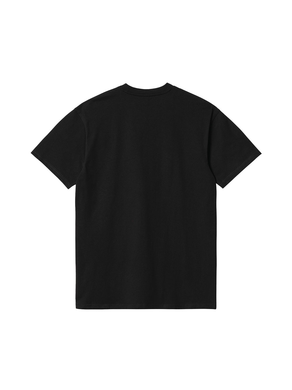 T-shirt Carhartt WIP American Script Coton Noir – Image 2