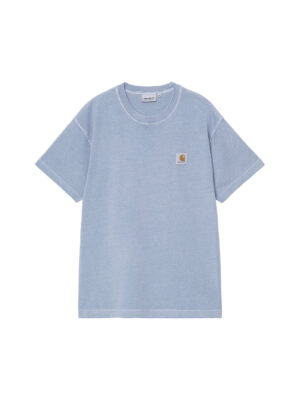 T-shirt Carhartt WIP Nelson Coton Gentle Blue