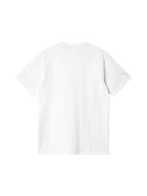 T-shirt Carhartt WIP S/S Pocket Heart Coton Blanc