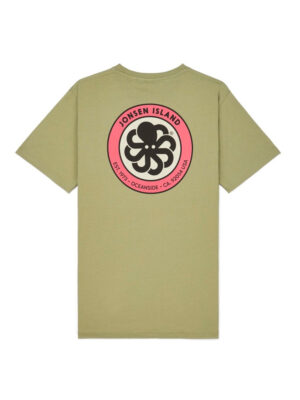Jonsen Island Classic Authentic green cotton t-shirt