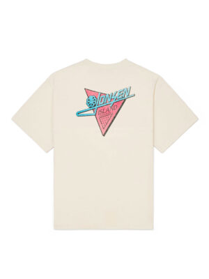 T-shirt Jonsen Island Confort Laguna Coconut Coton Blanc