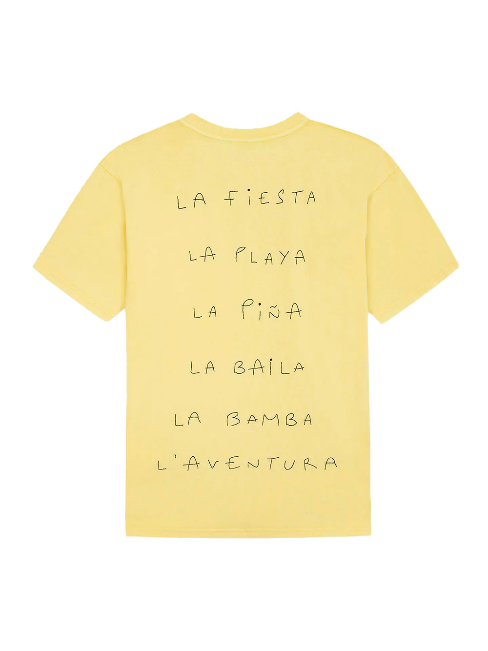 T-shirt Maison Labiche La Bamba Patureau Coton Jaune – Image 2